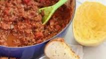 Turkey Meat Sauce with Spaghetti Squash Turkey Meat Sauce with Spaghetti Squash