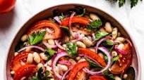 Piyaz - Turkish White Bean Salad Recipe Piyaz - Turkish White Bean Salad Recipe