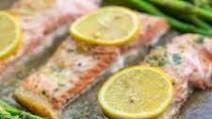 Garlic Butter Salmon and Asparagus Garlic Butter Salmon and Asparagus