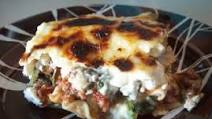 Beef, Mushroom and Spinach Lasagna Beef, Mushroom and Spinach Lasagna