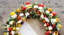 Christmas Antipasto Wreath Appetizer Christmas Antipasto Wreath Appetizer