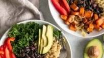 Southwest Quinoa Power Bowl with Honey Lime Dressing Southwest Quinoa Power Bowl with Honey Lime Dressing