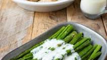 Roasted Asparagus with Lemon Ricotta Sauce Roasted Asparagus with Lemon Ricotta Sauce