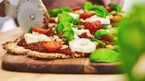 ‘No Dough’ Halloumi & Basil Pizza Recipe ‘No Dough’ Halloumi & Basil Pizza Recipe
