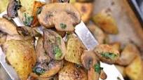 Roasted Potatoes And Mushrooms Roasted Potatoes And Mushrooms