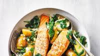 Salmon & creamy spinach Salmon & creamy spinach