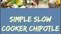 Simple Slow Cooker Chipotle Chicken Chili Simple Slow Cooker Chipotle Chicken Chili