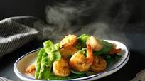 Stir-Fried Shrimp With Snow Peas and Ginger Stir-Fried Shrimp With Snow Peas and Ginger