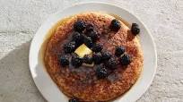 Whole Grain Pancakes with Blackberries Whole Grain Pancakes with Blackberries