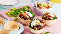 Paprika beef taco cups Paprika beef taco cups