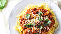 Spaghetti with Beef Marinara Spaghetti with Beef Marinara