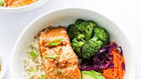 Teriyaki Salmon Bowls Teriyaki Salmon Bowls