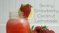 Strawberry Coconut Lemonade Detox Water Recipe Strawberry Coconut Lemonade Detox Water Recipe