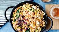 Chilli crab with egg noodles Chilli crab with egg noodles