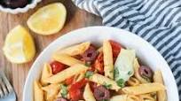 Mediterranean Pasta w/ Roasted Red Peppers and Artichokes Mediterranean Pasta w/ Roasted Red Peppers and Artichokes