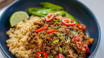 Quick Korean-inspired Beef & Rice Quick Korean-inspired Beef & Rice