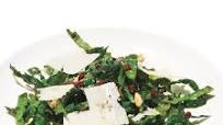 Kale Salad with Pinenuts, Currants and Parmesan Kale Salad with Pinenuts, Currants and Parmesan