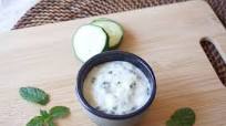 Homemade vegan Tzatziki sauce Homemade vegan Tzatziki sauce