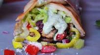 Grilled Chicken Gyros with Tzatziki Sauce Grilled Chicken Gyros with Tzatziki Sauce