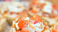 Easy Chicken and Bacon Bruschetta Pizza Sliders Easy Chicken and Bacon Bruschetta Pizza Sliders