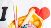 Easy Bubble Waffle Ice Cream Cones/Puffle Cones/Eggloo Egg Waffle Ice Cream Cone Recipe Easy Bubble Waffle Ice Cream Cones/Puffle Cones/Eggloo Egg Waffle Ice Cream Cone Recipe