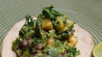 Summery Peach Guacamole Summery Peach Guacamole