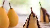 Cinnamon Poached Pears with Chocolate Sauce with Pressure Cooker option Cinnamon Poached Pears with Chocolate Sauce with Pressure Cooker option