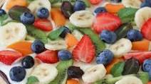 Fruit pizza Fruit pizza