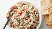 Greek Tzatziki Pasta Salad Greek Tzatziki Pasta Salad