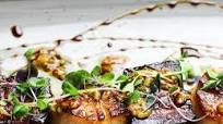 Best Friends with seared scallops and cured pork belly Best Friends with seared scallops and cured pork belly