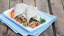 Teriyaki Salmon Wraps Teriyaki Salmon Wraps