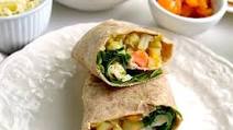 Vegetarian Indian Sub-jee Curry Wraps Vegetarian Indian Sub-jee Curry Wraps