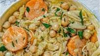 Chickpea Curry with Noodles Chickpea Curry with Noodles