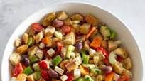 Greek Panzanella Salad Greek Panzanella Salad