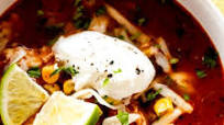 Crock Pot Chicken Enchilada Soup Crock Pot Chicken Enchilada Soup