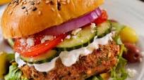 Greek Lamb Burgers with kid-friendly yoghurt sauce Greek Lamb Burgers with kid-friendly yoghurt sauce