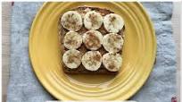 Tostada De Canela De Mantequilla De Maní-Banana Tostada De Canela De Mantequilla De Maní-Banana