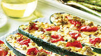 Lemon Dill Squash Boats Lemon Dill Squash Boats