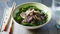 Beef in oyster sauce Beef in oyster sauce