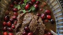 Cranberry Bison Pot Roast Cranberry Bison Pot Roast