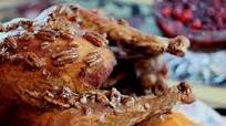 Fried Turkey with Honey, Bourbon and Pecan Glaze Fried Turkey with Honey, Bourbon and Pecan Glaze