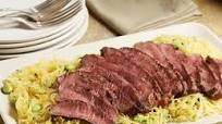 Grilled Sirloin Steak with Spaghetti Squash and Edamame Grilled Sirloin Steak with Spaghetti Squash and Edamame