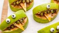 Healthy Halloween Recipes - Apple Monsters Healthy Halloween Recipes - Apple Monsters
