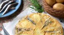 Focaccia di ceci con alici (senza glutine) Focaccia di ceci con alici (senza glutine)