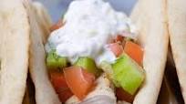 Chicken Gyros with Homemade Tzatziki Sauce Recipe Chicken Gyros with Homemade Tzatziki Sauce Recipe