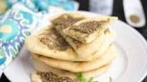 Zaatar Pita Bread | Manakish Za'atar Bread Zaatar Pita Bread | Manakish Za'atar Bread