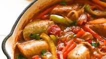 Sausage and Peppers Sausage and Peppers