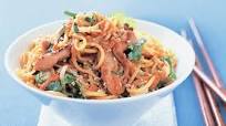Asian chicken noodles Asian chicken noodles