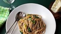 Whole Wheat Spaghetti With Green Garlic and Chicory Whole Wheat Spaghetti With Green Garlic and Chicory