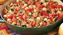 Turkey Vegetable Skillet Turkey Vegetable Skillet